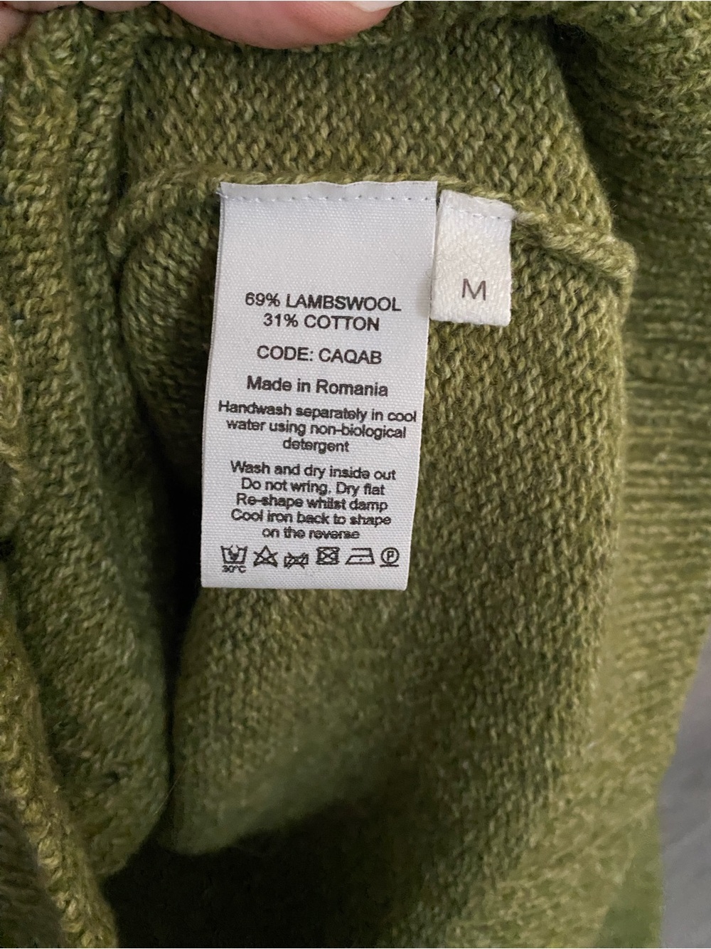 TOAST Wool Cotton Raglan Cardigan - Picture 5 of 10